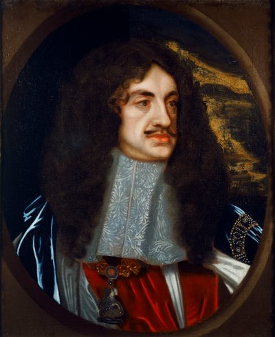Retrato de Jaime II (óleo sobre lienzo) de Peter (after) Lely