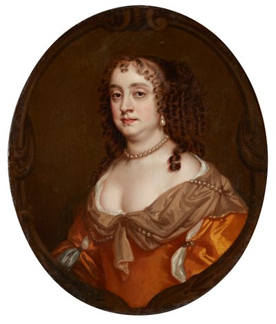 Retrato de Anne, Condesa de Suffolk de Peter (and studio) Lely