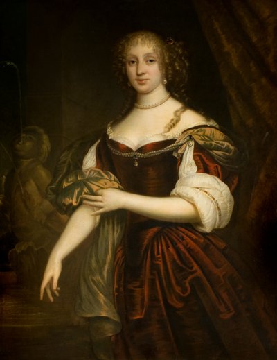 Retrato de una dama de Peter (manner of) Lely