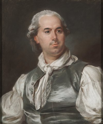 Retrato de Hubert Robert de Peter Adolf Hall