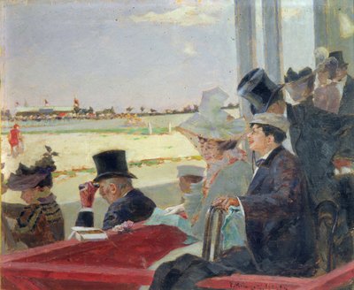 Carreras de caballos, 1902 de Peter Alexandrovich Nilus