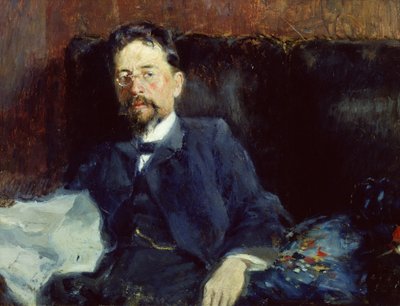 Retrato de Antón Chéjov (1860-1904) 1902 de Peter Alexandrovich Nilus