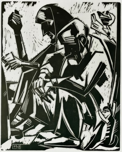Pareja de campesinos (Mis padres) de Peter August Böckstiegel