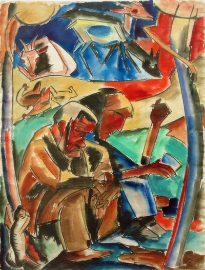 Los padres de Peter August Böckstiegel