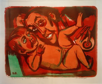 Hanna y Sonja de Peter August Böckstiegel