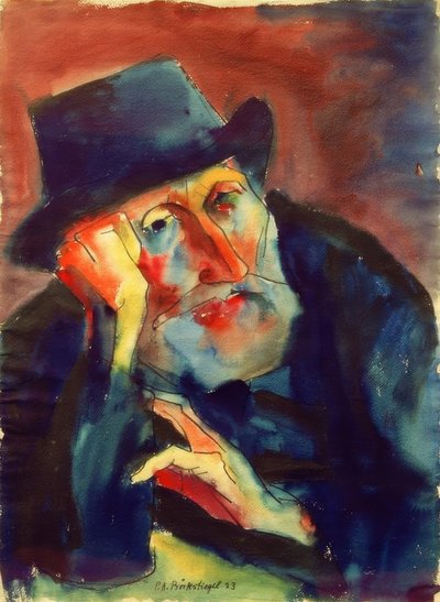 Cabeza de Peter Sussieck de Peter August Böckstiegel