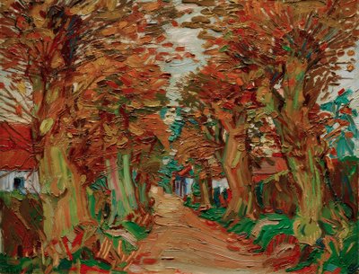 Avenida de tilos de Peter August Böckstiegel