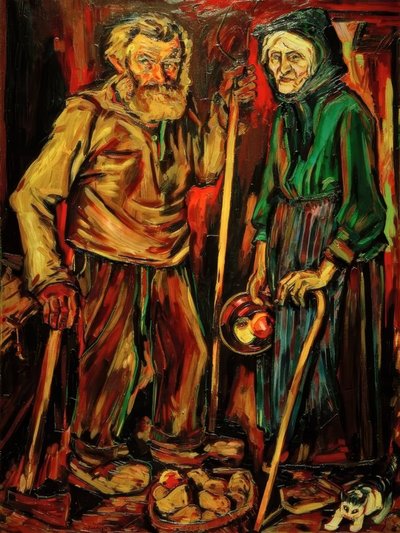 Mis padres de Peter August Böckstiegel