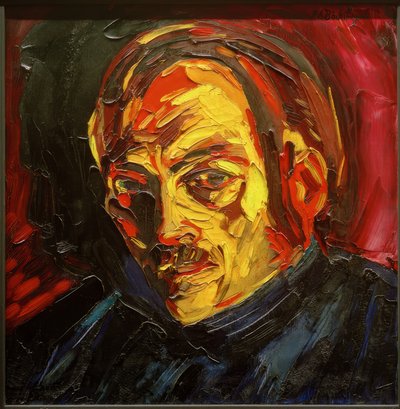 Retrato de Max Tietz de Peter August Böckstiegel