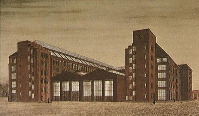 Fábrica de Alta Tensión de AEG, Berlín de Peter Behrens