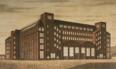 Fábrica de alta tensión AEG, Berlín de Peter Behrens