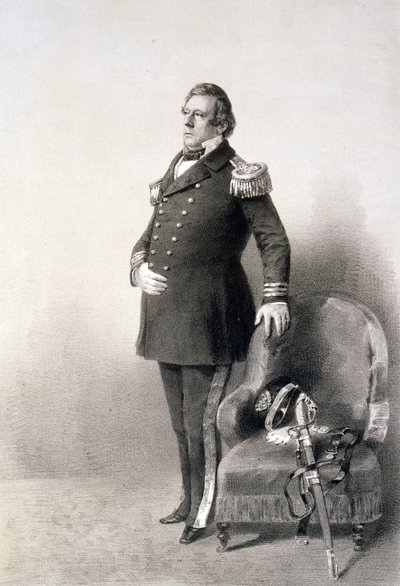 Comodoro Matthew Calbraith Perry (1794-1858) de 