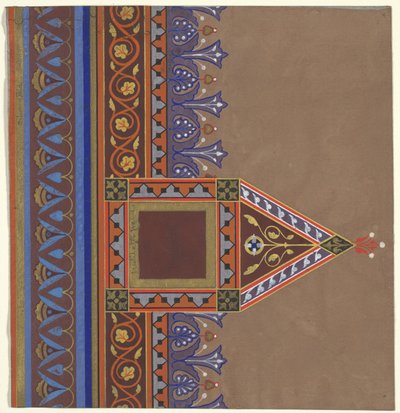 Diseño decorativo para la Biblioteca de Brooklyn de Peter Bonnett Wight