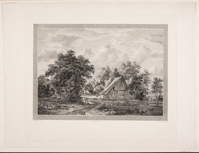En bondegård de Peter Christian Schøler