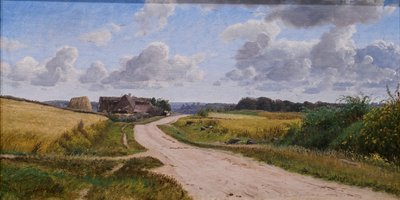 Camino rural en Zelanda de Peter Christian Skovgaard