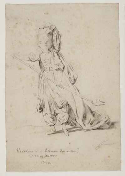 Caroline Walter como Roxane en "Solimán el Segundo" de Peter Cramer
