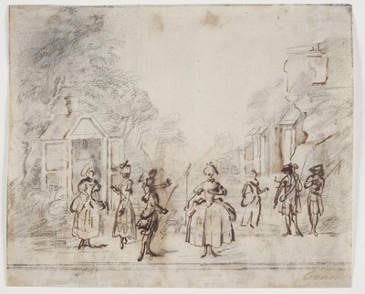 Una escena de pastores de Peter Cramer