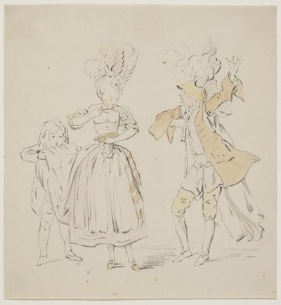 Escena de Johan Herman Wessels "Amor sin medias" de Peter Cramer