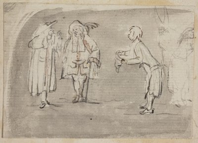 Escenas de "Mascarada" de Ludvig Holberg de Peter Cramer