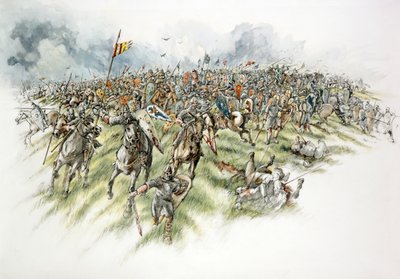 Batalla de Hastings, 1066 c. 1990-2010 de Peter Dunn
