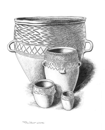 Cerámica de la Edad de Bronce de Peter Dunn