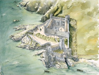 Castillo de Dartmouth, c. 1550, c. 1990-2010 de Peter Dunn