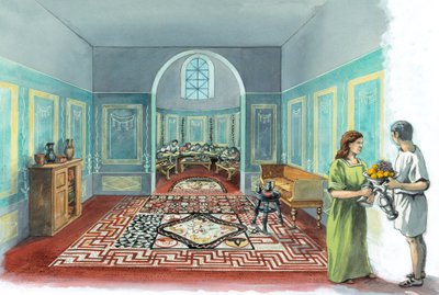 Villa romana de Lullingstone, ca. siglo II-V de Peter Dunn