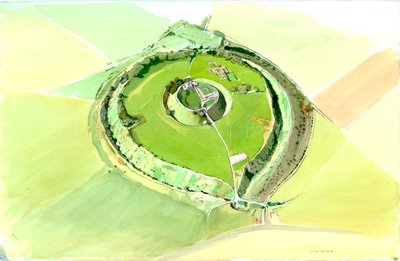 Old Sarum, c. 2010 de Peter Dunn