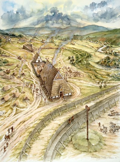 Yeavering, 627, c1990-2010 de Peter Dunn