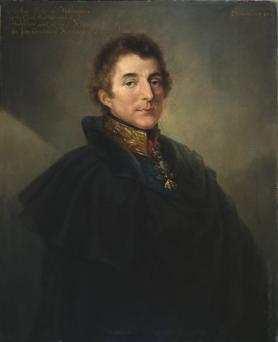 Mariscal de campo Arthur Wellesley, KG GCB (1769-1852), 1er Duque de Wellington, 1820 de Peter Edward Stroehling