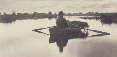 Remando a casa el Schoof-Stuff, Vida y paisaje en los Norfolk Broads, 1886 de Peter Emerson und Thomas Goodall