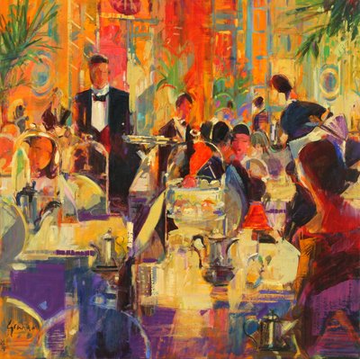 Tarde en el Ritz de Peter Graham (Contemporary)