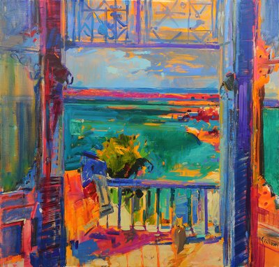 Balcón de Paraíso de Peter Graham (Contemporary)