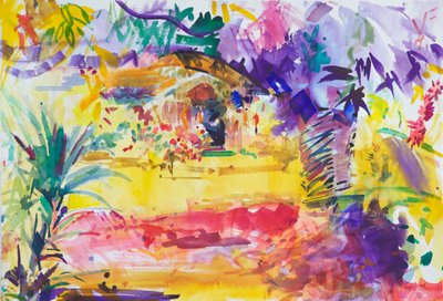 El jardín de Gauguin, 2011 de Peter Graham (Contemporary)