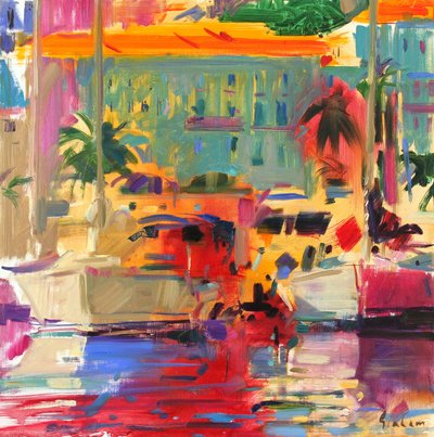 Luz del puerto, 2012 de Peter Graham (Contemporary)
