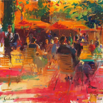 Sol madurando, París de Peter Graham (Contemporary)