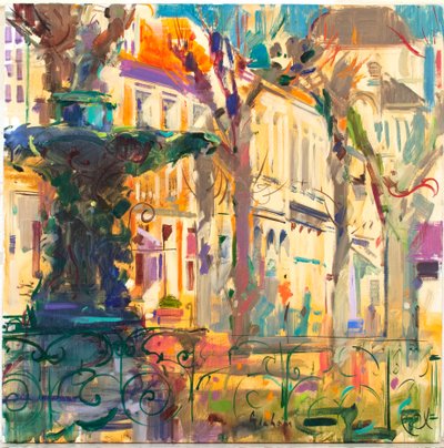 Montreuil sur Mer de Peter Graham (Contemporary)
