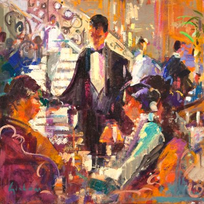 New York Plaza Fancy, 2020 de Peter Graham (Contemporary)