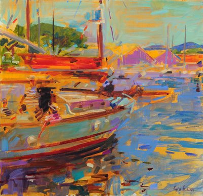 En cubierta Saint Tropez de Peter Graham (Contemporary)