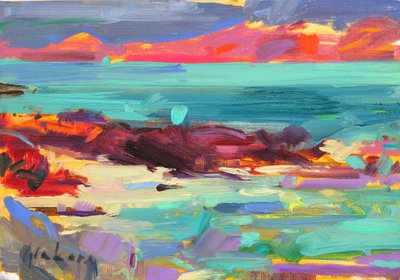 En la orilla, Iona, 2012 de Peter Graham (Contemporary)