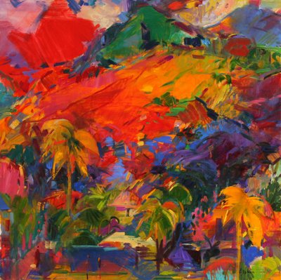Paisaje polinesio, 2011 de Peter Graham (Contemporary)