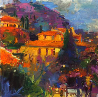 St Paul de Vence de Peter Graham (Contemporary)