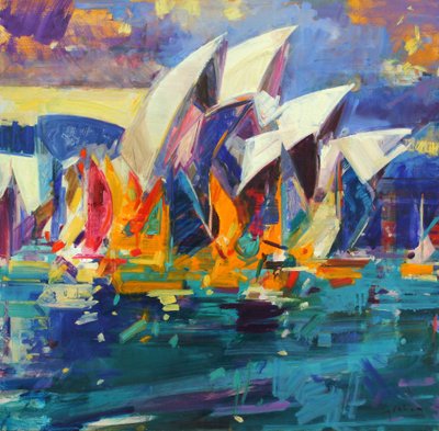 Sydney Flying Colours, 2012 de Peter Graham (Contemporary)