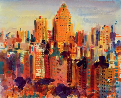 Alto Manhattan, 2000 de Peter Graham (Contemporary)