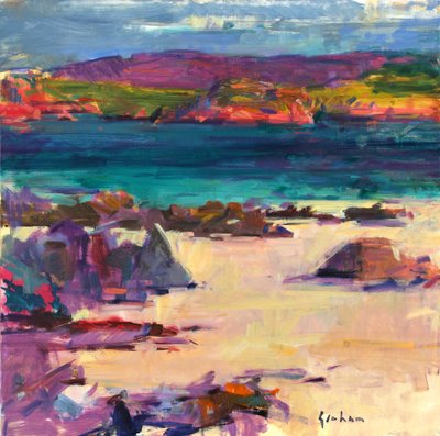 Arenas blancas, Iona, 2011 de Peter Graham (Contemporary)