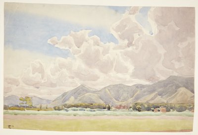 Paisaje italiano de Peter Hansen