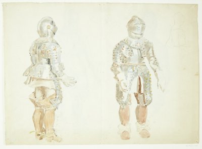Estudios de armaduras de Peter Hansen