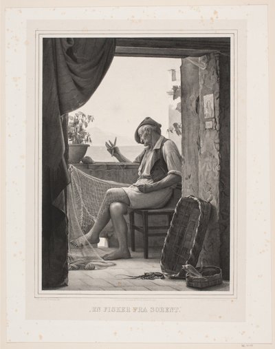 Un pescador de Sorrento de Peter Henrik Gemzøe