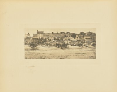 Un rincón del viejo Yarmouth de Peter Henry Emerson