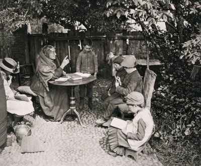 Una escuela de damas, 1887 de Peter Henry Emerson
